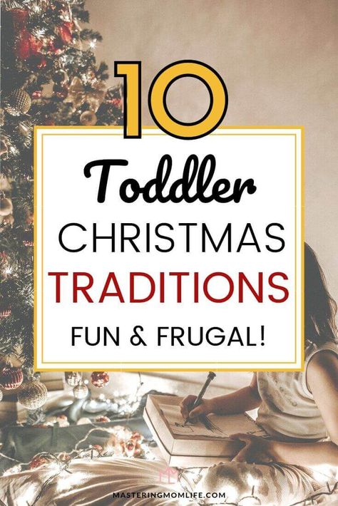 Toddler Christmas Traditions, Christmas Traditions For Kids, Christmas List Printable, Traditions For Kids, Christmas Traditions Kids, Traditions To Start, Thrifty Thursday, Christmas Traditions Family, Christmas On A Budget