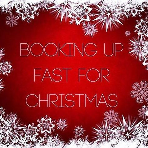 Have you booked yet? Appointments filling up fast Hair Appointment Quotes, Nail Technician Quotes, Christmas Salon, The Meaning Of Christmas, Hair Salon Quotes, Salon Promotions, Massage Marketing, Massage Quotes, Skin Center