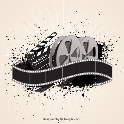 Eras Embroidery, Training Center Design, Windows Movie Maker, Film Background, Camera Drawing, Movie Reels, Music Festival Poster, Lights Camera Action, Cinema Posters