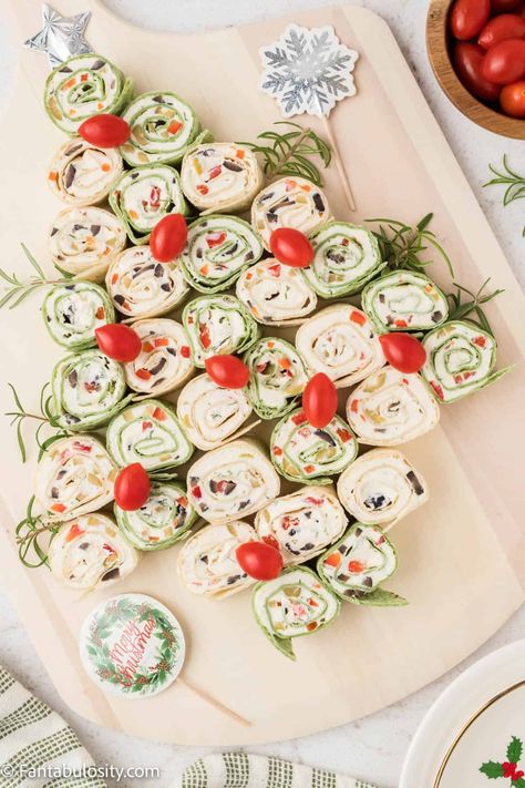 Olive Pinwheels Tortilla Rolls, Olive Cream Cheese Pinwheels, Christmas Roll Ups Cream Cheeses, Greek Roll Ups, Cream Cheese Rollups Appetizers, Olive Roll Ups, Tortilla Roll Ups Cream Cheese, Pinwheel Christmas Tree, Tortilla Pinwheel Appetizers