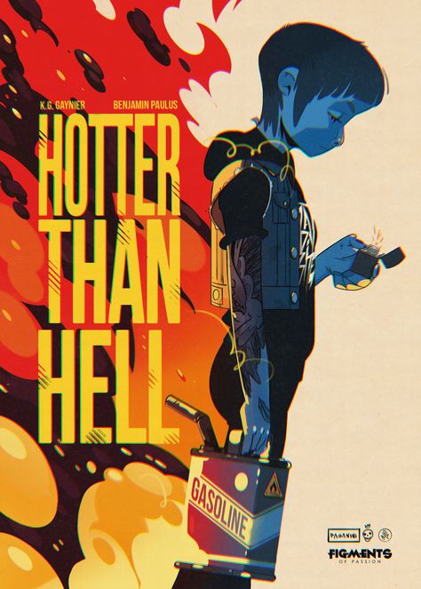 ArtStation - Hotter Than Hell, Benjamin Paulus Graphic Novel Cover, Comic Book Layout, Comic Book Art Style, Indie Comic, Movie Posters Design, Heels High, Comic Book Covers, Book Cover Art, Fashion Sandals