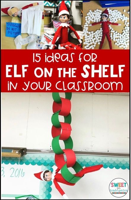 Elf On The Shelf Ideas For Kids At School, Elf On The Shelf Ideas Welcome Back Classroom, Elf On The Shelf Ideas School Kids, Elf On The Shelf Ideas In A Classroom, Cute Elf On The Shelf Ideas Classroom, Elves In The Classroom, Elf Of The Self Ideas, Elf On The Shelf Educational Ideas, Elf On The Shelves Ideas Classroom