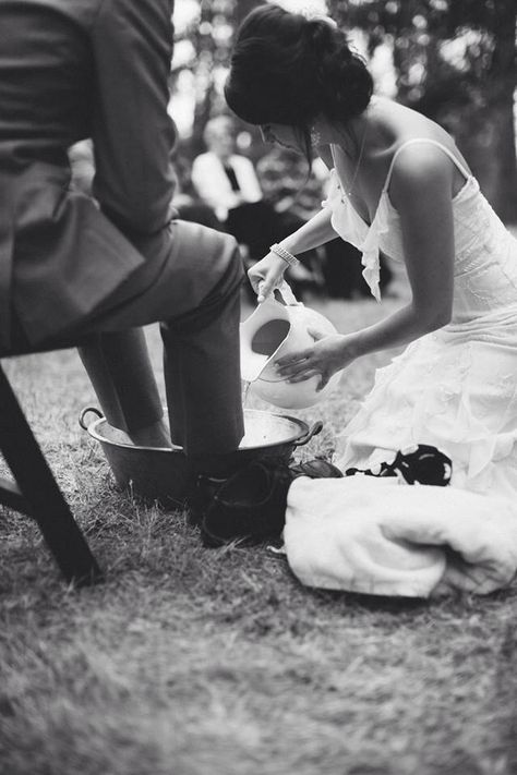 Washing The Feet At Wedding, Washing Feet Wedding, Wedding Washing Feet Ceremony, Washing Feet At Wedding, Feet Washing Ceremony, Biblical Wedding, Godly Wedding, Christ Centered Wedding, Christ Centered Relationship