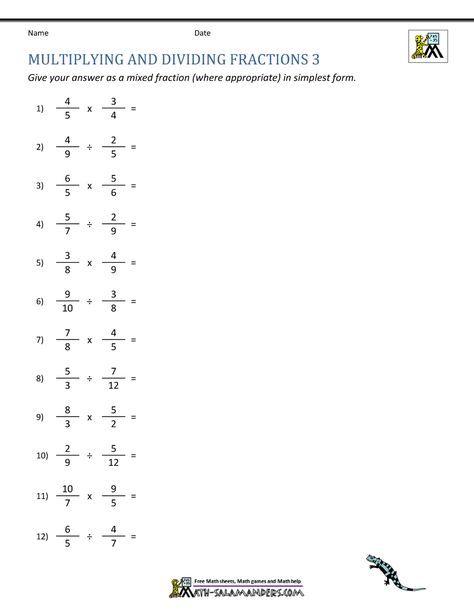 Fractions Worksheets Grade 5, Rational Numbers Worksheet, Dividing Fractions Worksheets, Subtracting Rational Numbers, Division Fractions, Multiplying And Dividing Fractions, Division Problems, Fractions Multiplication, Worksheet Kindergarten