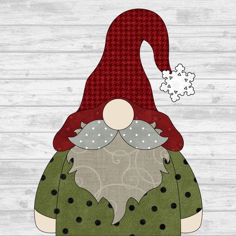 Snowflake Gnome Precut Fused Applique Pack - 630282365339 Christmas Applique Templates Printable Free, Snowflake Gnome, Gnome Applique, Christmas Applique Patterns, Christmas Sewing Patterns, Christmas Patchwork, Christmas Sewing Projects, Wool Felt Projects, Mug Rug Patterns