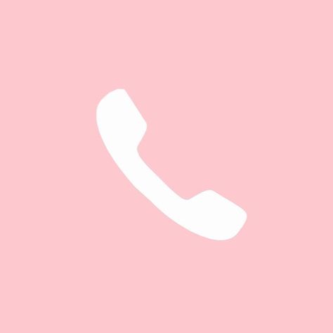 Light Pink Phone Icon, Pink Phone Icon Aesthetic, Aesthetic Icons For Apps Pink Phone, Pink Phone Icon, Pink Telephone, Pastel Pink Icons:), Neon Poster, Icones Do Iphone, Icon Phone