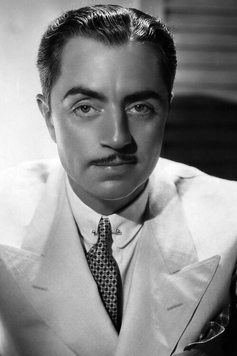 I love this man....William Powell 1935 Classic Film Stars, Scarlett O'hara, William Powell, Behind Blue Eyes, Olivia De Havilland, Sean Penn, Classic Movie Stars, Man Movies, Actrices Hollywood