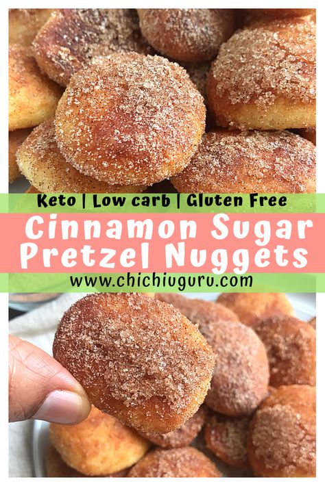 Keto Cinnamon Sugar Pretzel Nuggets - Low Carb Health Club Keto Pita, Cinnamon Pretzel, Pretzel Nuggets, Keto Diet Vegetables, Cinnamon Sugar Pretzels, Keto Cinnamon, Keto Diet Results, Diet Dinner Recipes, Starting Keto Diet