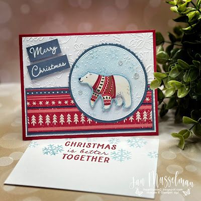 Beary Cute Bundle Stampin Up Cards, Stampin Up Beary Christmas Memories & More, Stampin Up Beary Christmas, Beary Christmas Stampin Up Cards, Platform Pop Up Card, Polar Bear Christmas Cards, Pop Up Card Tutorial, Beary Christmas, Beary Cute