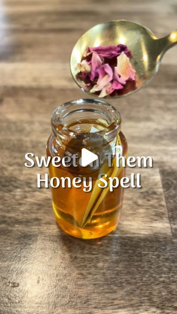 Јɛѕѕιϲα Edwards on Instagram: "✨🍯Sweeten Them Honey Spell🍯✨  Is someone being a royal pain in the @$$?? Let’s sweeten them with a honey spell!   _________________________ #honeyspell #spellcraft #spellwork #witchcraft #witchcraftspells #witchtip #witchtips #witchcraft101 #witchtok #witchshit #mypersonalmoon" Honey Witchcraft Uses, Honey Spells Love, Honey Jar Spell For Love, Sweetening Spell Jar, Sweetener Jar Spell, Honey Under Tongue Spell, Honey Spells Jars, Sweetener Spell, Sweetening Spells