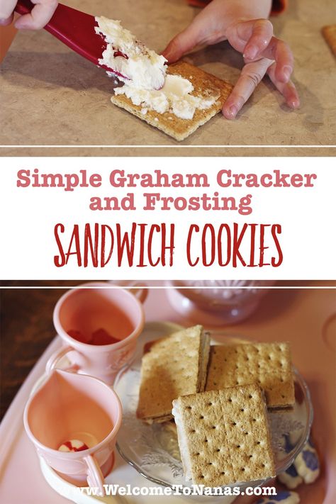 Frosting For Graham Crackers, Frozen Graham Cracker Sandwiches, Graham Cracker Frosting, Graham Cracker Recipes Desserts, Crazy Desserts, Graham Cracker Snacks, Graham Cracker Dessert, Best Frosting Recipe, Cracker Dessert