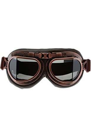 Vintage ski sport outdoor Motorcycle Leather Cruiser Folding Goggles Glasses Sunglasses eyewear Wwii Raf Pilot For Biker Helmet (Yellow glasses) : Amazon.co.uk: Automotive Biker Goggles, Steampunk Motorcycle, Pilot Glasses, Motocross Racer, Biker Helmets, Motorcycle Goggles, Goggles Glasses, Half Helmets, Steampunk Goggles