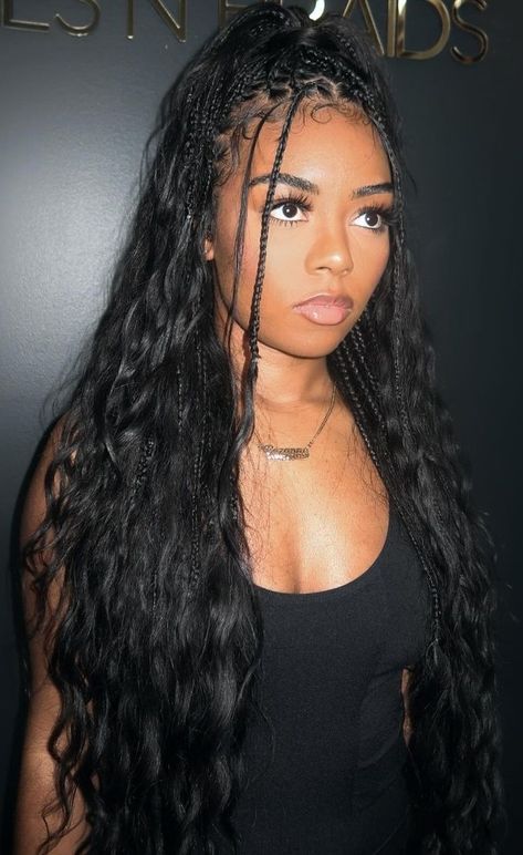 Bohemian Braids Black Women, No Heat Hairstyles, Havana Twist, Bohemian Braids, Marley Twists, Braided Hairstyles For Black Women, Ponytail Hairstyles, Protective Hairstyles, Protective Styles