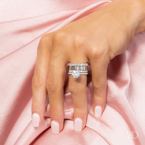 Cartier Wedding Band Stack Silver, Cartier Ring Stack Wedding, Cartier Love Ring Stack Wedding Bands, Love Ring Cartier Stack, Cartier Love Ring Wedding Band Stack, Cartier Band With Engagement Ring, Engagement Ring With Cartier Love Band, Cartier Wedding Band Stack, Cartier Love Ring With Engagement Ring