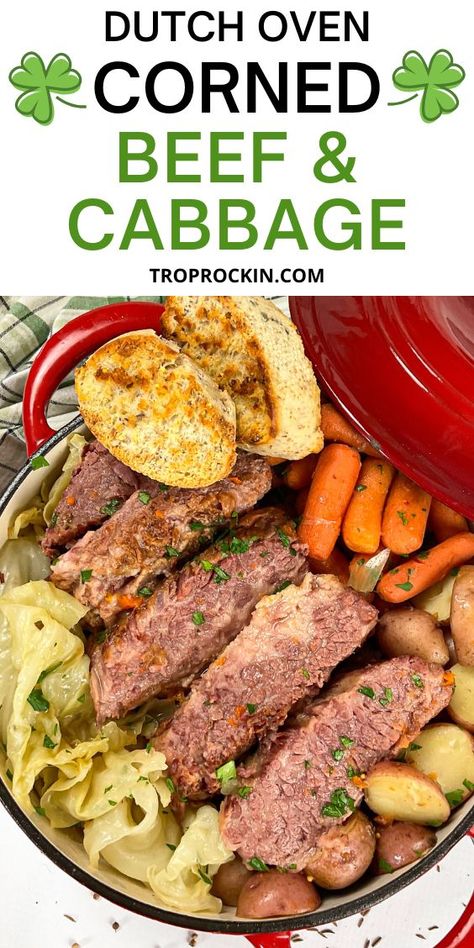 Baked Cornbeef And Cabbage, Slow Cook Corned Beef, Dutch Oven Corned Beef, Oven Corned Beef, Best Corned Beef, Corned Beef And Cabbage Recipe, Baked Corned Beef, Beef And Cabbage Recipe, Crock Pot Corned Beef