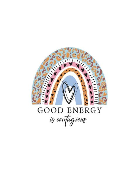 "Good Energy is contagious, Positive quote and cute rainbow" Sleeveless Top by CherryliciousCo | Redbubble Positive Circle Quotes, Good Energy Is Contagious, Coaching Logo, Retro Shirt Design, Rainbow Boho, Circle Quotes, Health Coaching, Cute Rainbow, Sleeveless Top Designs