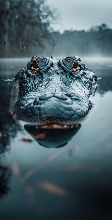 In the depths of its ancient eyes, the wisdom of the wild alligator whispers untamed secrets. Alligator Photography, Alligator Aesthetic, Alligator Illustration, Albino Alligator, American Alligator, Season Of The Witch, Amazing Animals, The Wisdom, The Wild