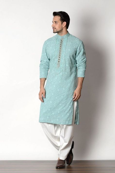 Men Kurta Designs Style, Men Ethnic Wear India, Designer Kurta For Men, Men Ethnic Wear, Kurta Designs Men's, India Fashion Men, Man Dress Design, Mens Indian Wear, Boys Kurta Design