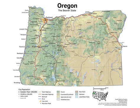 Oregon Map on Behance Rockhounding Oregon, Oregon Map, Travel Oregon, Southern Oregon Coast, Physical Map, Satellite Maps, Oregon State University, Topo Map, Southern Oregon