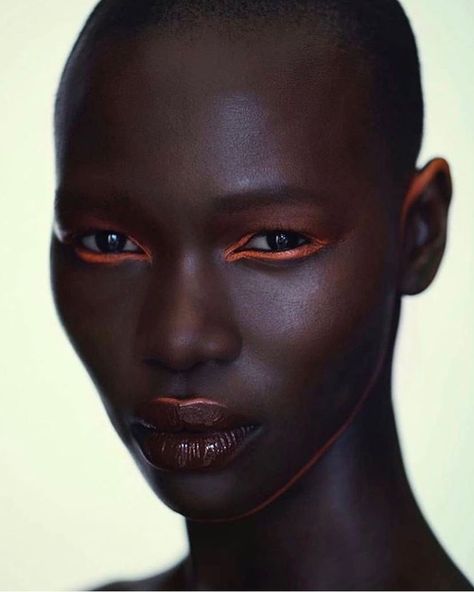 Avant Garde Makeup, African Models, Dark Skin Beauty, Makeup For Black Women, Editorial Makeup, Glam Makeup, Black Beauty, Brown Skin, Black Is Beautiful