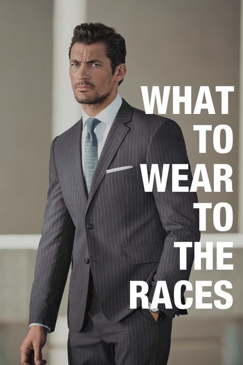 What To Wear To The Races - A Men's Style Guide On Horse Racing Attire Casual Races Outfit Men, Men’s Race Day Outfit, Mens Horse Racing Fashion, Horse Races Outfit Men, Race Day Outfits Men, Horse Racing Suits Men, Derby Attire Men, Mens Race Day Fashion, Derby Day Fashion Men