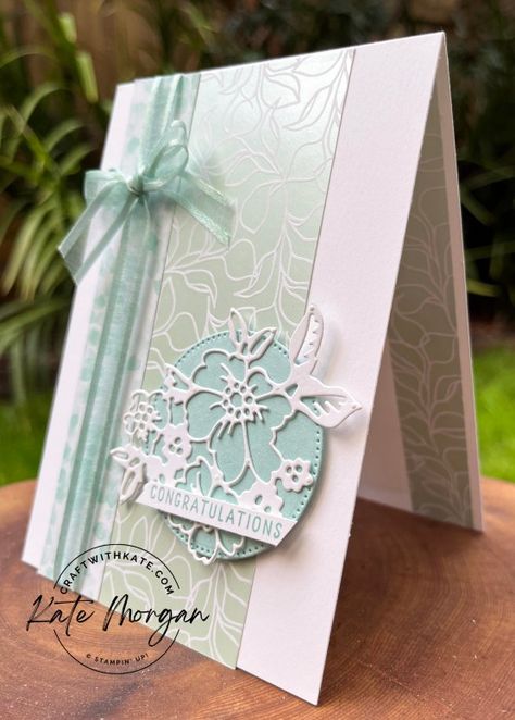 Stampin Up Wedding Cards, Kate Morgan, Fabric Cards, Designer Series Paper, Foil Cards, Christmas 2022, Stamping Up Cards, Victoria Australia, My Team