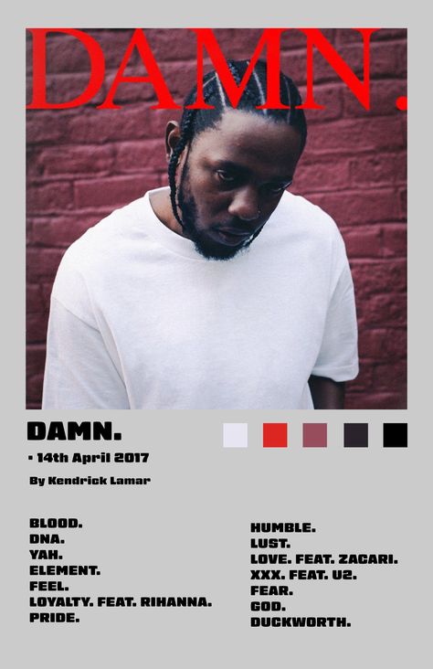 #albumcover #kendricklamar #kendrick #albumcoverposter #music #songs #poster #musicposter #damnposter #damnalbumposter #spotify #applemusic #album #damnalbum Kendrick Album, Kendrick Lamar Album Cover, Songs Poster, Kendrick Lamar Album, Music Cover Photos, Graphic Shapes Design, Music Poster Design, Dorm Posters, Cover Wallpaper