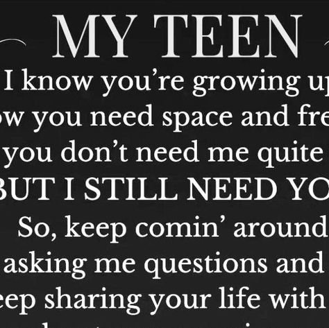 Hey Mom by Carol Moore | Parenting Teenagers Advocate on Instagram: "I still need you! 💙 @raisingteenstoday #momlife #moms #motherhood #parentingteens #parenting #teens #teenagers #kids #boymomlife" Mom To Teenage Daughter Quotes, Teen Parenting Quotes, Co Parenting Quotes, Carol Moore, Parenting Teenagers Quotes, Parenting Teenagers, Funny Mom Quotes, Teenager Quotes, Quotes About Motherhood