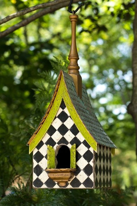 40 Beautiful Bird House Designs You Will Fall In Love With - Bored Art Bird House Plans Free, Mckenzie And Childs, Bird Houses Ideas Diy, Garden Birdhouses, Bird House Plans, Unique Bird Houses, Birdhouse Designs, Bird House Kits, Bird Houses Painted