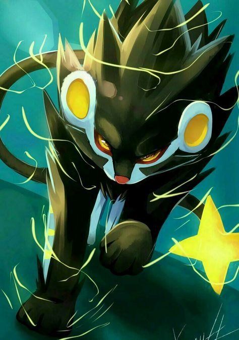 Luxray Wallpaper, Luxray Pokemon, Kartu Pokemon, Cool Pokemon Wallpapers, Pikachu Wallpaper, Pokemon Pins, Pokemon Eevee, Pokémon Master, Cute Pokemon Wallpaper