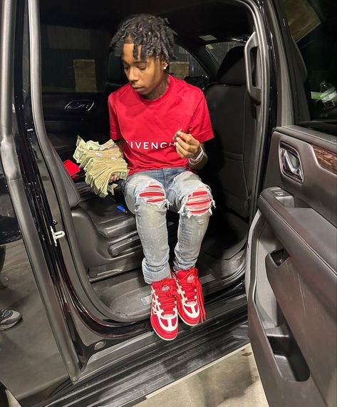 Boston Richie Rapper, Jordan 1 Patent Bred Outfit Men, Guys Fashion Swag, Drippy Fits, Drip Fits, Thug Style, Drippy Outfit, Rapper Outfits, Drip Outfit Men