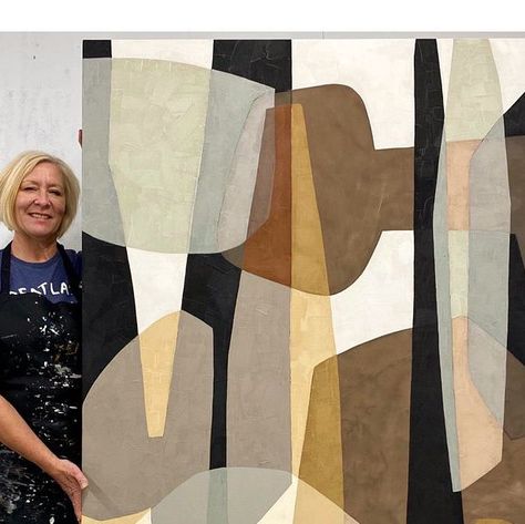 Wendy Westlake on Instagram: "She Lived Among The Memories, 72 x 48 UNDERCURRENT @veroniquewantzgallery #newart #largescaleart #abstractpaintings #neutralpaintings" Wendy Westlake Art, Wendy Westlake, Lounge Painting, Painted Patterns, Large Scale Art, Art Boutique, West Lake, Decorative Art, The Memories