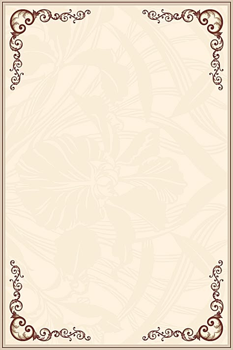 European border pattern beige background Vogue Decor, Stary Papier, Clip Art Frames Borders, Molduras Vintage, Wedding Background Images, Certificate Background, Old Paper Background, Wedding Invitation Background, Vintage Paper Background