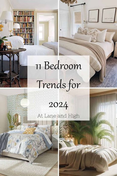 I am all about a cozy bedroom where you want to snuggle in and get a really good nights sleep, or a fabulous nap! I want to explore what is hot and new in bedroom trends for 2024 to give you that updated look and cozy feel. Owner Bedroom Ideas, Naturalistic Home Decor, Bedroom Ideas With Gray Furniture, How To Furnish A Bedroom, Romantic And Cozy Bedroom, Bedroom Ideas Inspiration Modern, Master Suite Makeover, Bedroom Ideas For Minimalist, Pictures Of Bedrooms Room Ideas