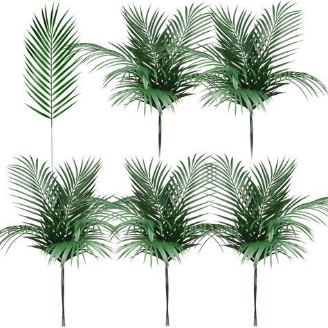 PRICES MAY VARY. Package Includes: a pack of 60 artificial palm leaves is enough for your daily use and replacement needs, the large tropical leaves decor is about 8 x 25 inches/ 20 x 63 cm, and the leaf is about 15 inches/ 37 cm in length, suitable and proper, the large quantity of palm leaves can be served as centerpieces, vase fillers, tropical bouquets, etc. Quality Material: the tropical simulated palm leaf is made of plastic material with clear lines on the surface, which looks very realis Tropical Leaf Decor, Fake Greenery, Artificial Palm Leaves, Safari Decor, Greenery Plants, Safari Wedding, Jungle Safari Party, Wedding Party Flowers, Safari Decorations