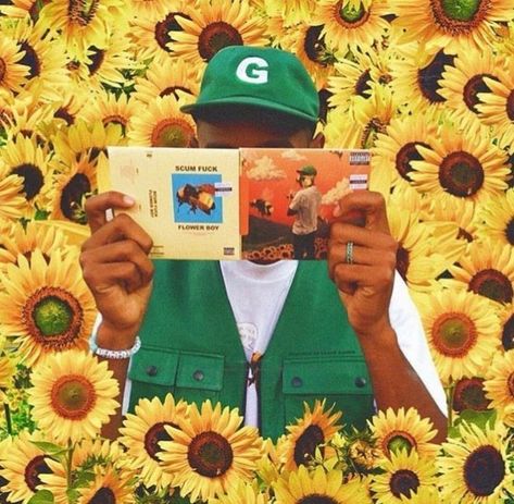 Aesthetic pictures ;) - ➿Tyler the creator➿ - Wattpad Sup Girl, Tyler The Creator Wallpaper, Flower Boy, Picture Albums, Boys Wallpaper, Picture Collage Wall, Flower Boys, Photo Wall Collage, Yellow Aesthetic