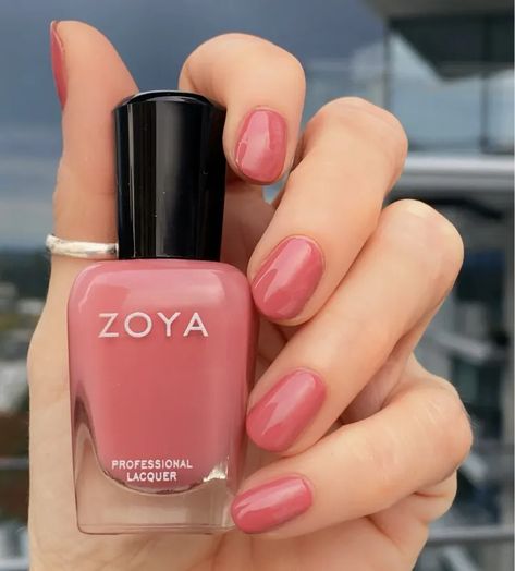 Zoya Nail Polish 2023, Fall Nails Pale Skin, Zoya Nail Polish Swatches, Zoya Nail Polish Colors, Fall Polish, Nail Colors For Pale Skin, Rose Nail Polish, Baby Pink Nails, Zoya Nail