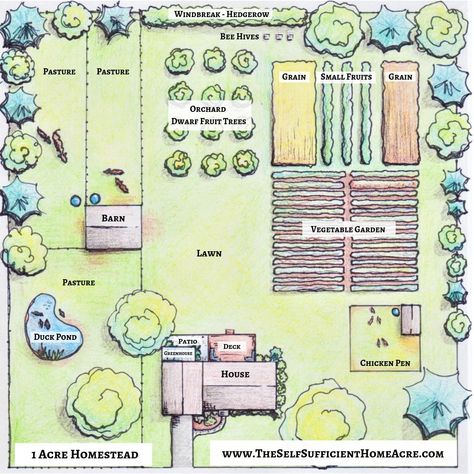 Homestead Layout, Acre Homestead, Homesteading Diy, Pool Small, Farm Plans, Homestead Farm, Farm Layout, Homestead Gardens, Garden Plan