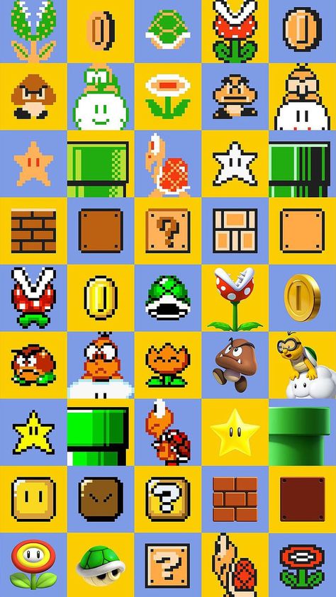 Wii Fit, Wallpaper Maker, Mario Games, Super Mario World, Super Mario Art, Nintendo Art, Super Mario Brothers, Mario Art, Cool Wallpapers For Phones