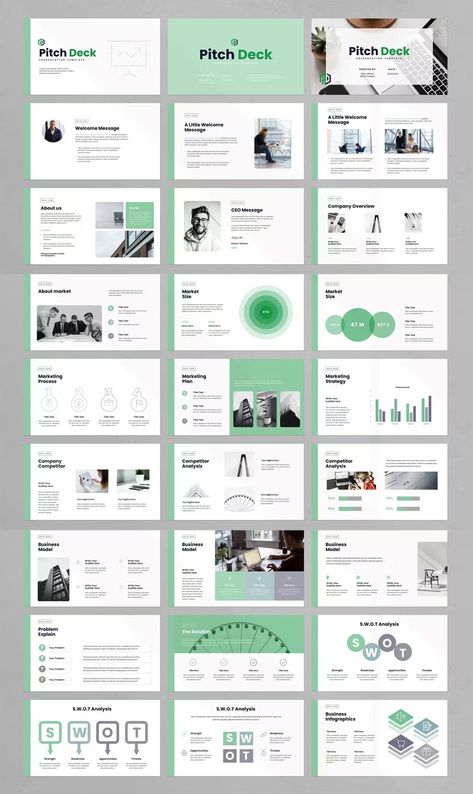 Pitch Deck Google Slides Presentation Template. 63 Unique Slides. Powerpoint Pitch Deck Design, Slide Deck Design Inspiration, Pitch Design Presentation, Design Slides Presentation, Presentation Templates Design, Pitch Deck Layout Design, Pitch Deck Template Design, Design Deck Presentation, Slide Deck Design Presentation