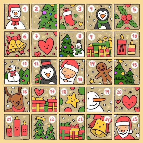 Advent Calendar Free, Calendar Advent, Christmas History, Christmas Advent Calendar Diy, Printable Advent Calendar, Wooden Advent Calendar, Advent Calenders, Noel Diy, Diy Calendar