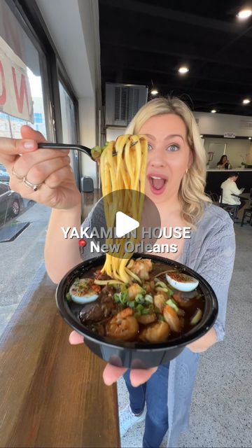 Carla Pesono on Instagram: "🔥BEST YAKAMEIN in 📍New Orleans ⚜️ I am blown away by @yakameinhouse YAKAMEIN & YAKAMEIN POBOYS! ✨ Order all the things I got and I promise you, you will LOVE IT! 😍   ✔️Shrimp & Beef Yakamein ✔️Yakamein Beef Poboy ✔️Deep Fried Sweet Potato Pie  Yakamein House 📍2800 Tulane Ave.  #carlapesono #eaternola #bestfoodfeed #yakamein #yakameinqueen #blackownedbusiness #womanowned #poboy #bestpoboy #poboyfest #southernfood #cajunfood #cajun #bestfoodneworleans #neworleansinfluencer #neworleans #louisianaculture #neworleanslifestyle #visitnola #visitneworleans #eatingnola #nola #wherenolaeats #travelneworleans #louisiana #neworleansrestaurants #nolatravel #neworleansfoodcontentcreator" New Orleans Yakamein Recipe, Yakamein New Orleans, Yakamein Recipe, Fried Sweet Potato, New Orleans Food, Food Ramen, Louisiana Culture, Visit New Orleans, Potato Pie