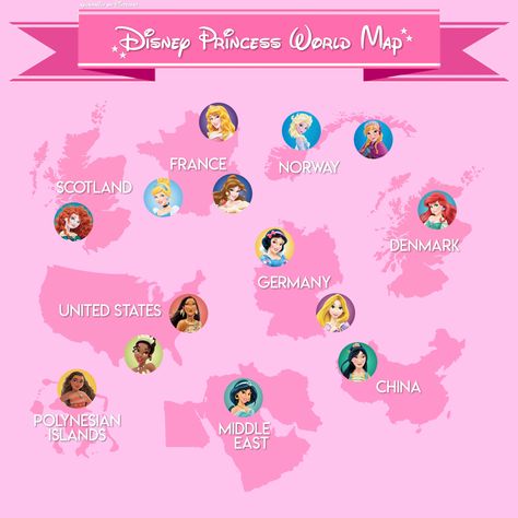 Here’s a 2019 current map of all official Disney Princesses! When Raya and the Last Dragon is released, this will be updated. But for now, here you go! ✨💓 Disney Princess Countries, Raya Disney Princess, Raya And The Last Dragon Wallpaper, Disney Princesses Together, Disney Princess And Prince, Dragon And Princess, Disney Maps, Disney Princess List, All The Disney Princesses