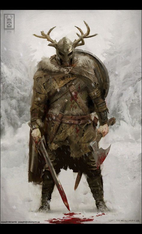 ArtStation - Viking , Joseph McLamb Viking Character, Armadura Medieval, 다크 판타지, Viking Art, Viking Warrior, Fantasy Armor, Fantasy Warrior, Naha, Arte Fantasy