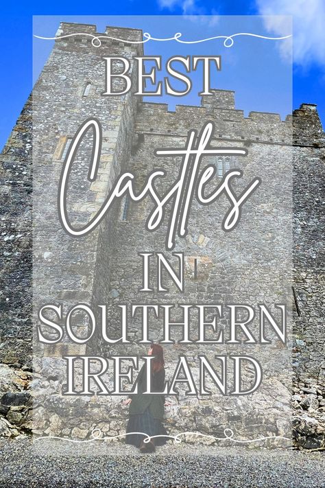 Best Castles in Southern Ireland - Most Breathtaking Castles Ireland Castle, Ross Castle, Kilkenny Castle, Castles To Visit, Southern Ireland, Travel Ireland, Castles In Ireland, Irish Countryside, Cork City