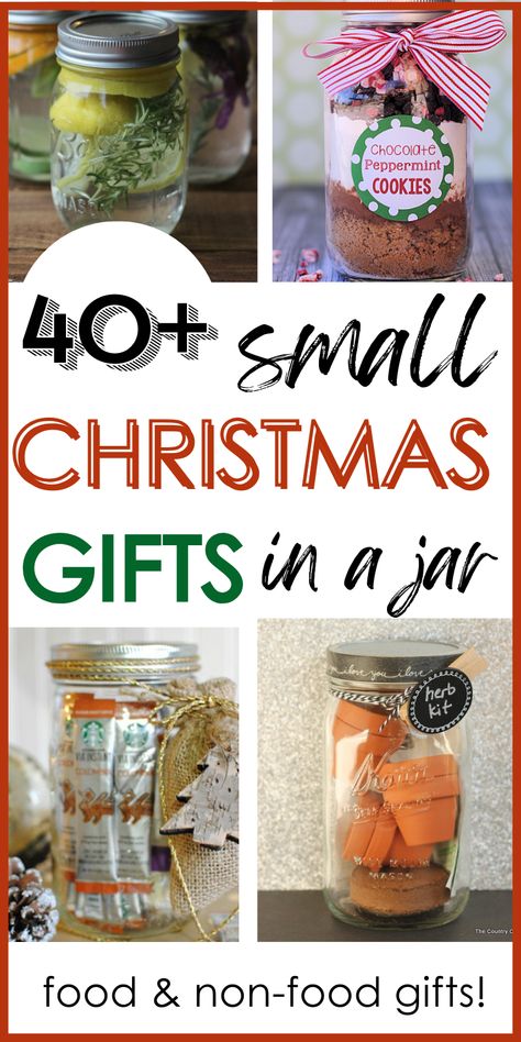 Christmas Gift Ideas Small, Mason Jar Gift Wrapping Ideas, Simple Inexpensive Christmas Gifts, Teacher Staff Gifts Christmas, Christmas For Neighbors, Inexpensive Co Worker Gifts, Mini Cork Jar Crafts, Christmas Gifts For Friends And Neighbors, Jar Presents Ideas