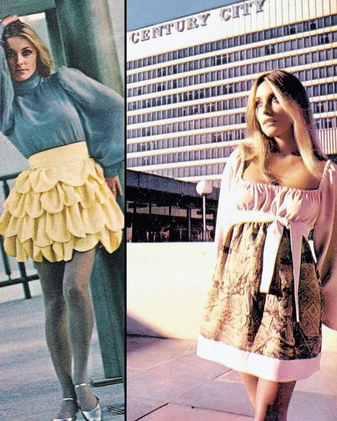 Sharon Tate, photographed by Shahrokh Hatami in LA's Century City for a @LIFE Magazine fashion spread. (1968) 🌆 #SharonTate #CenturyCity #Vintage #60s 60s Fashion Sharon Tate, Sharon Tate Fashion, 60s Fashion Magazine, 60s Magazine, Sharon Tate Style, 60’s Fashion, Century City, Sharon Tate, Magazine Fashion