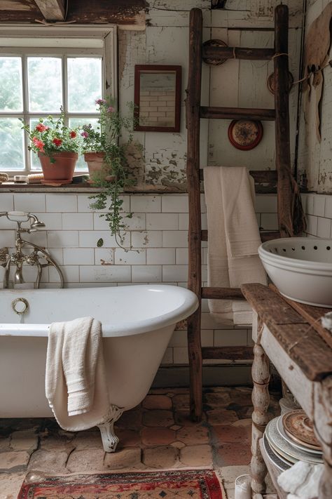 Bathroom Decor Ideas for Stylish Inspiration Vintage Bathroom Aesthetic, English Cottage Bathroom, Cottage Core Bathroom, Cottage Bathroom Inspiration, Country Cottage Bathroom, Rental Remodel, Elegant Bathroom Decor Ideas, Bathroom Cottage, Bathroom Traditional