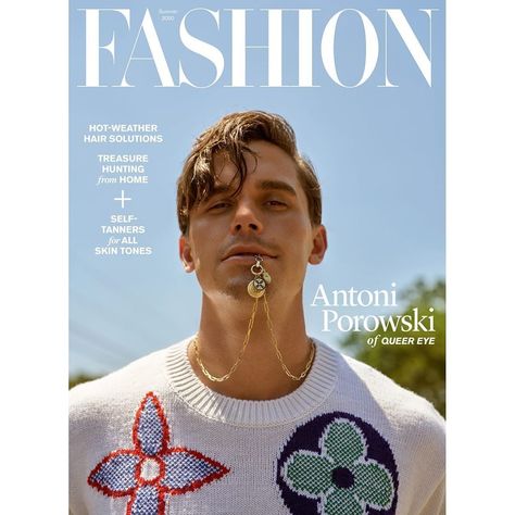 Hot Weather Hair, Antoni Porowski, Best Fashion Magazines, Magazine Front Cover, Mens Fashion Magazine, Magazine Man, Fashion Magazine Cover, Fashion Cover, Hair Solutions