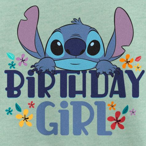 Stitch Family Shirts, Stitch Wallpaper Birthday, Stitch Birthday Wallpaper, Stitch Birthday Printables, Happy Birthday Stitch Disney, Stitch Birthday Card Ideas, Stitch Disney Birthday Party, Diy Stitch Party Decorations, Stich Party Ideas Girl